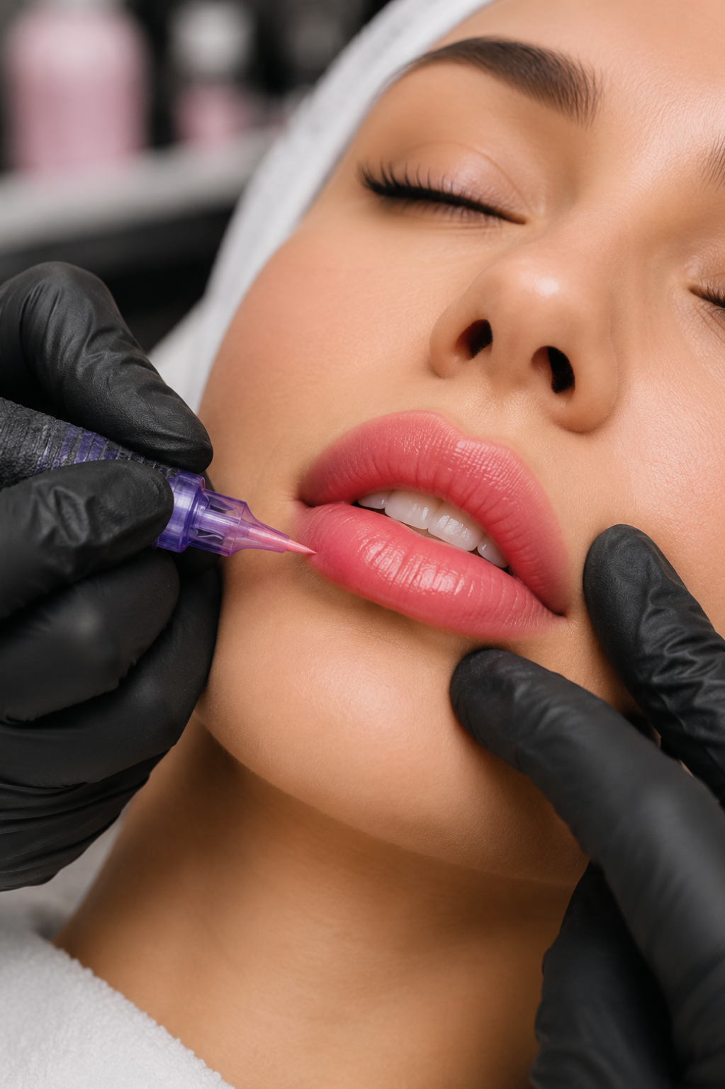 Helora Beauty İzmit dudak renklendirme uygulaması